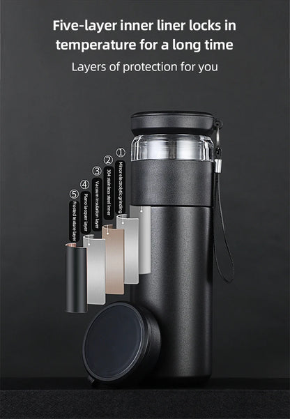 The Steep Flask
Premium Tea Infuser Bottle
