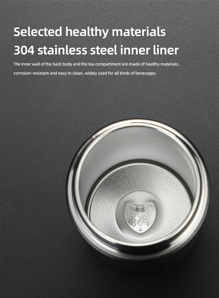 The Steep Flask
Premium Tea Infuser Bottle