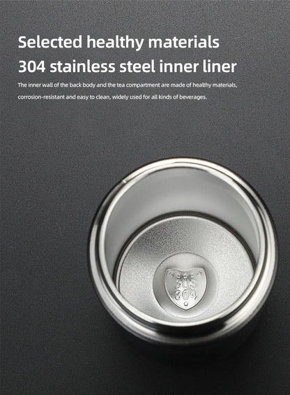 The Steep Flask
Premium Tea Infuser Bottle