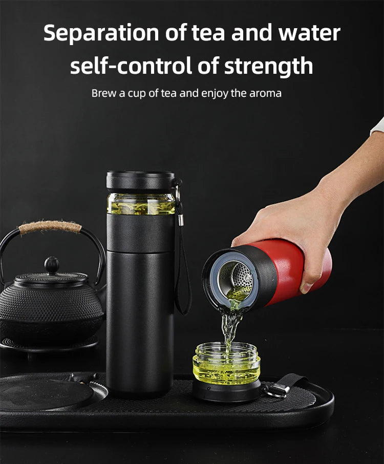 The Steep Flask
Premium Tea Infuser Bottle
