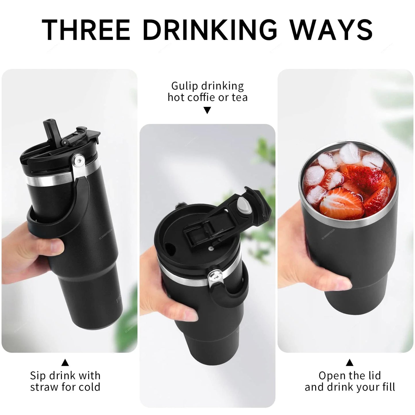 Tyeso ProGrip™ Insulated Travel Tumbler
