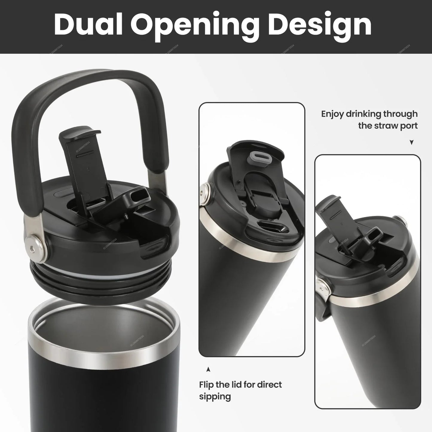 Tyeso ProGrip™ Insulated Travel Tumbler