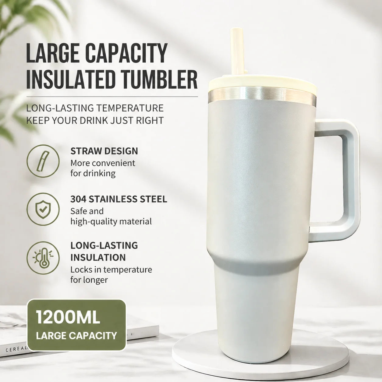 The Voyager Tumbler
40oz Adventure Tumbler