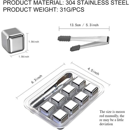 Premium Whiskey Chilling Stones Set