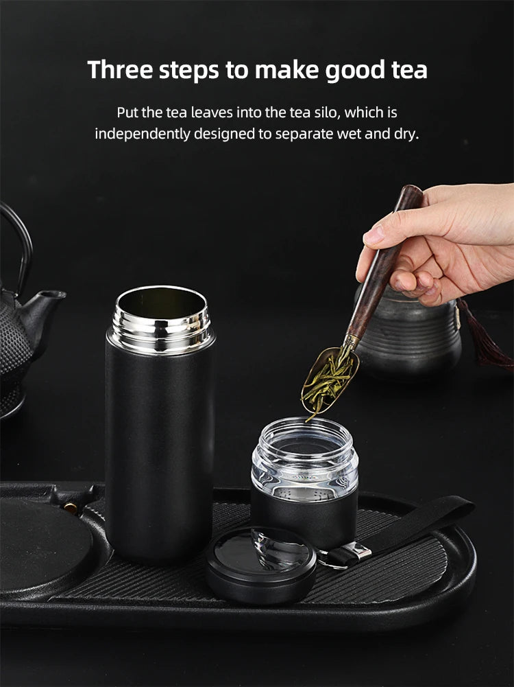 The Steep Flask
Premium Tea Infuser Bottle