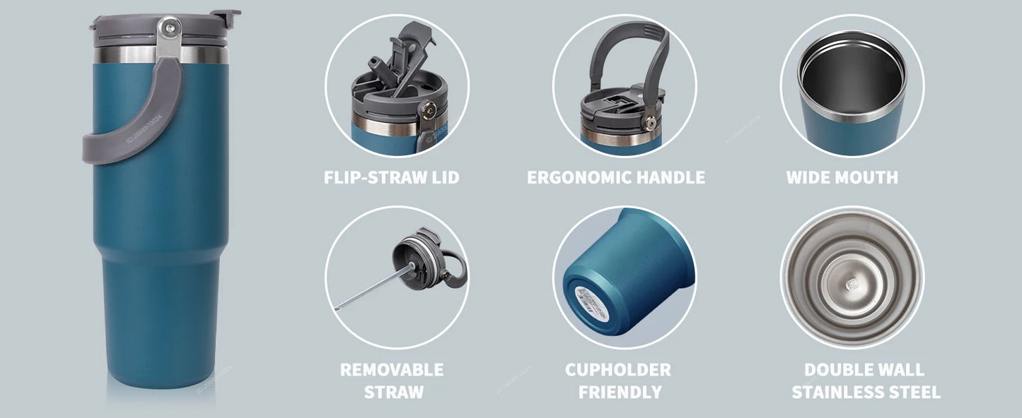 Tyeso ProGrip™ Insulated Travel Tumbler
