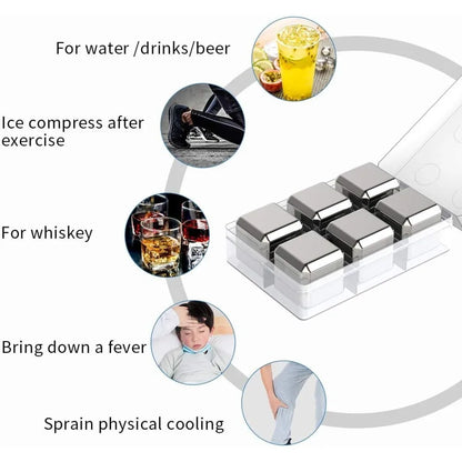 Premium Whiskey Chilling Stones Set
